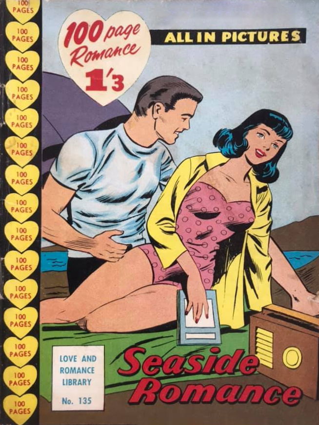 Love and Romance Library (Frew, 1957? series) #135 — Seaside Romance ([October 1960?])