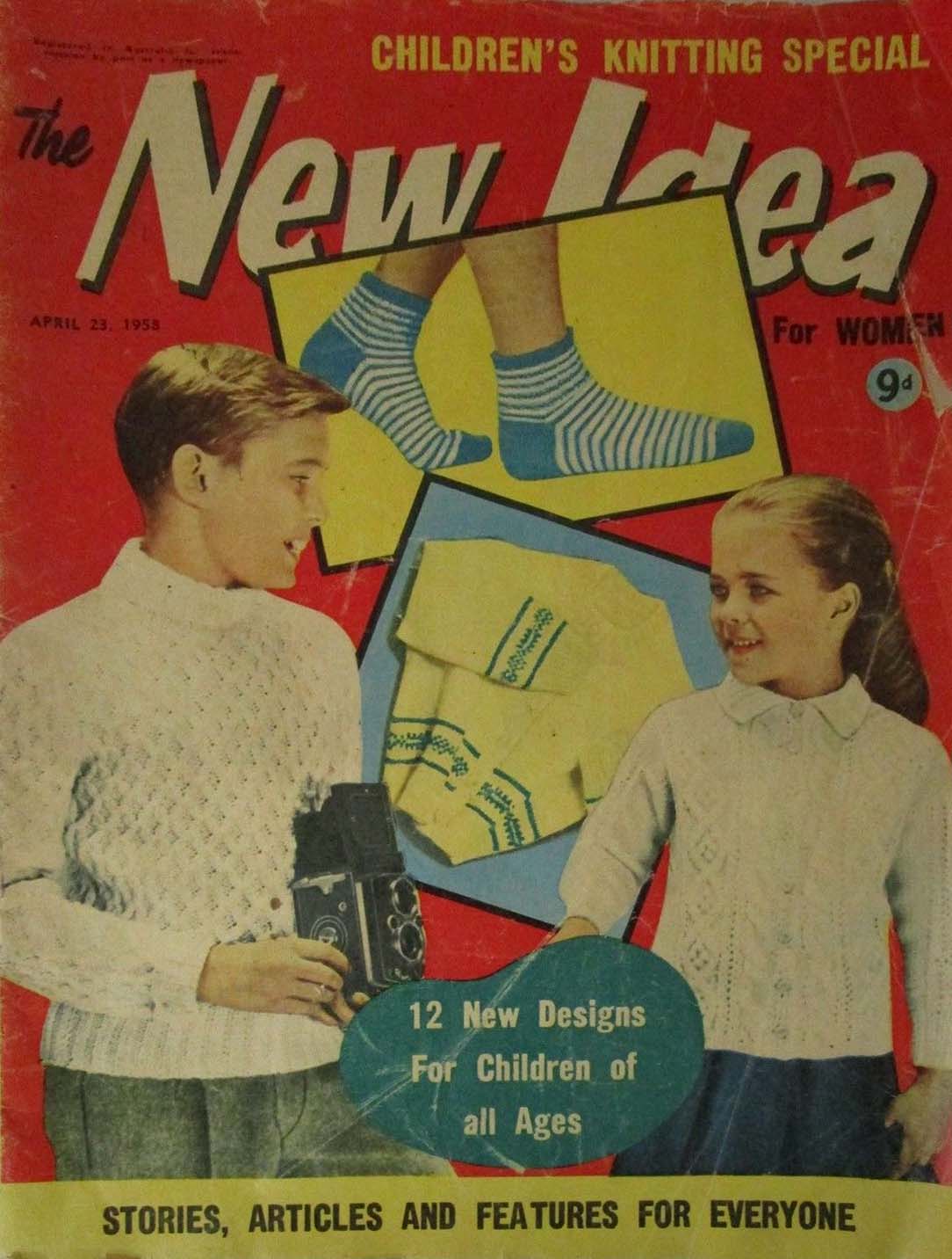 The New Idea for Women (Southdown, 1951? series) #23/4/58 (23 April 1958)