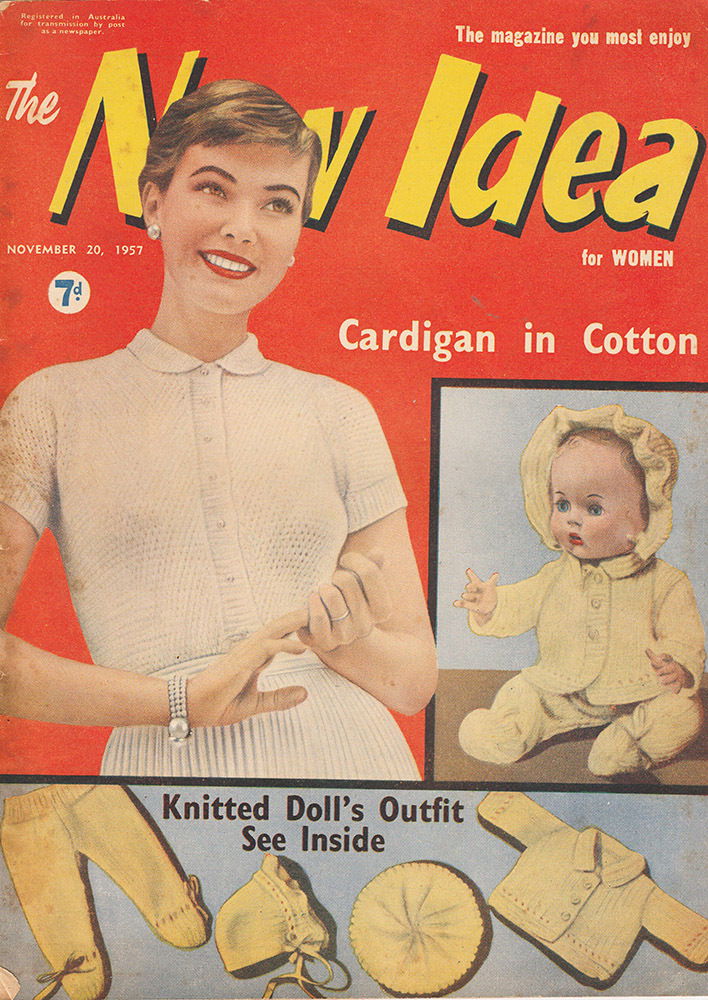 The New Idea for Women (Southdown, 1951? series) #20/11/57 (20 November 1957)