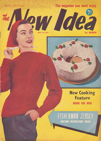 The New Idea for Women (Southdown, 1951? series) #24/7/57 24 July 1957