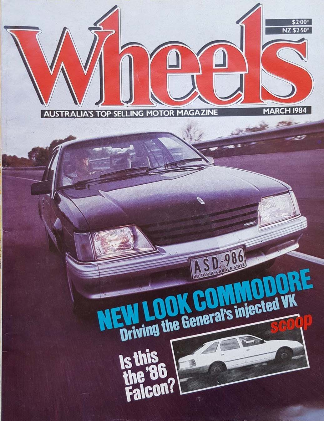 Wheels (Murray, 1977 series) March 1984 (March 1984)