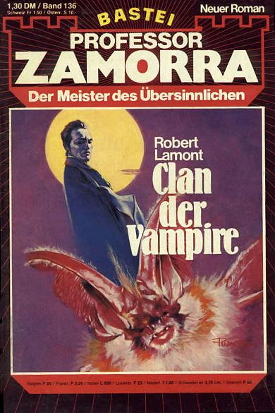 Professor Zamorra (Bastei Verlag, 1974 series) #136 — Clan der Vampire ([4 September 1979])