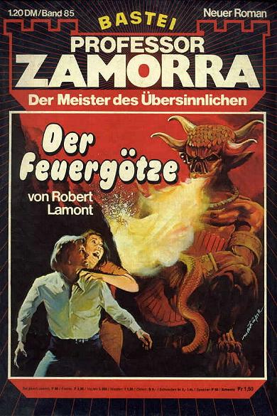 Professor Zamorra (Bastei Verlag, 1974 series) #85 — Der Feuergötze ([20 September 1977])