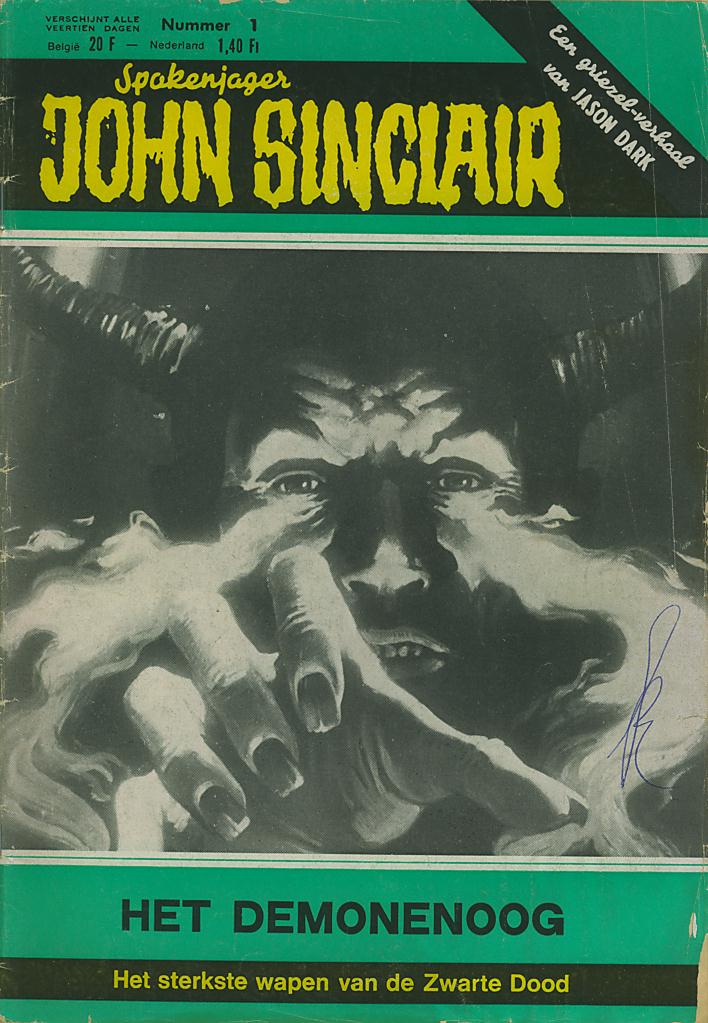 Spokenjager John Sinclair (Distrigo Uitgeverij, 1979 series) #1 (17 January 1979)