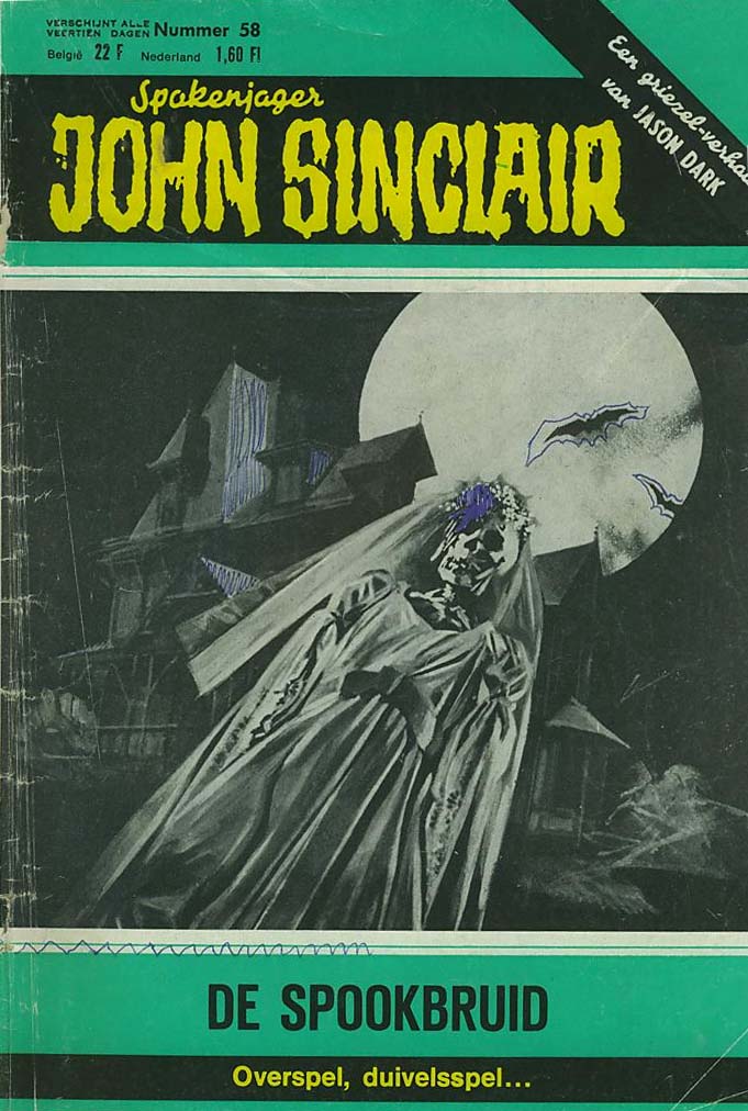 Spokenjager John Sinclair (Distrigo Uitgeverij, 1979 series) #58 — De spookbruid (25 March 1981)