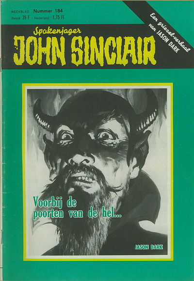 Spokenjager John Sinclair (Distrigo Uitgeverij, 1979 series) #184 — Voorbij de poorten van de hel... (5 October 1983)
