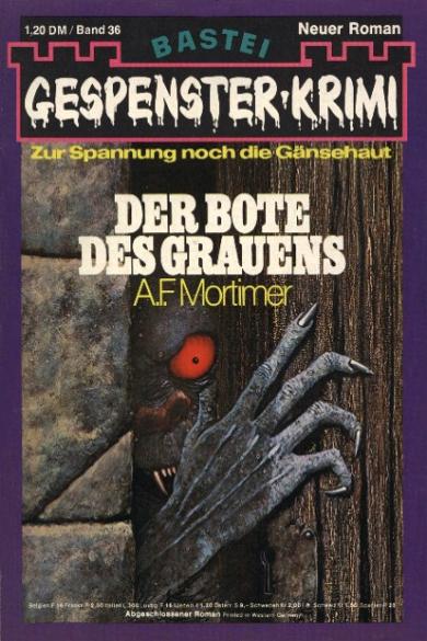 Gespenster-Krimi (Bastei Verlag, 1973 series) #36 ([21 May 1974])