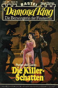 Damona King (Bastei Verlag, 1977 series) #45 — Die Killer-Schatten ([17 November 1980])