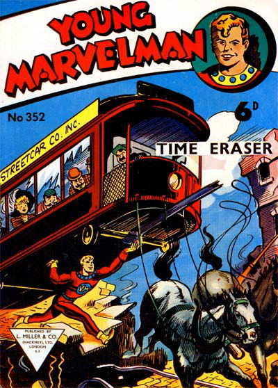 Young Marvelman (L. Miller & Co., 1954 series) #352 (July 1961)