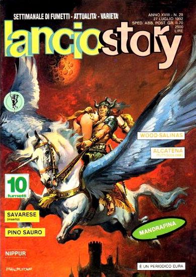 Lanciostory (Eura Editoriale, 1975 series) v18#29 ([27 July 1992])