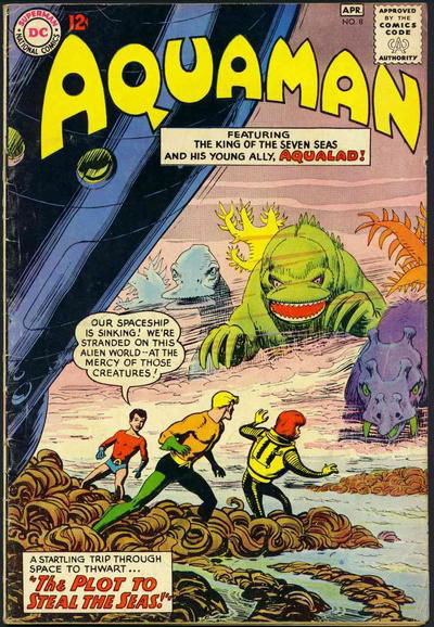 Aquaman (DC, 1962 series) #8 (March-April 1963)