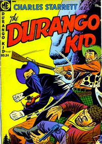 Charles Starrett as the Durango Kid (Magazine Enterprises, 1949 series)  #34 (January 1955)
