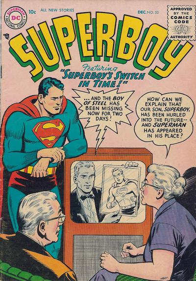 Superboy (DC, 1949 series) #53 (December 1956)