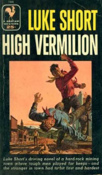 High Vermilion (Bantam, 1951?) #1446 — High Vermilion ([1951])