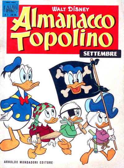 Almanacco Topolino  #57 (Settembre 1961)