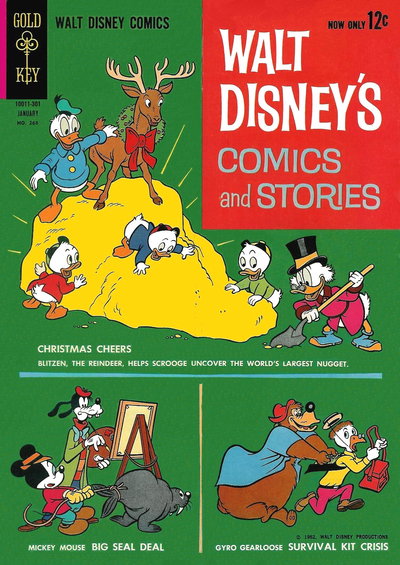 Walt Disney's Comics and Stories  v23#4 (268) (January 1963)