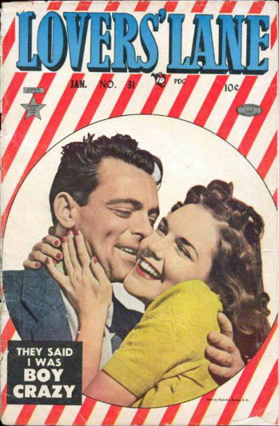 Lovers' Lane (Lev Gleason, 1949 series) #31 (January 1953)