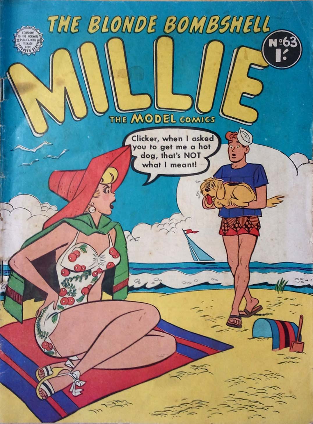 Millie the Model (Transport, 1955? series) #63 ([May 1958?])