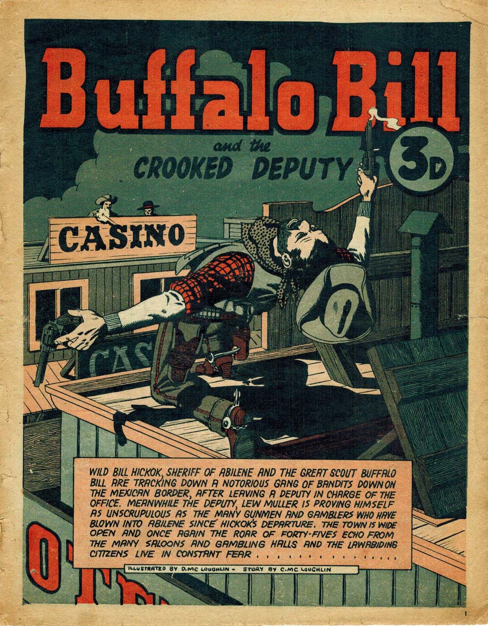 Buffalo Bill and the Crooked Deputy (T.V. Boardman, 1951?) #41 ([July 1951?])