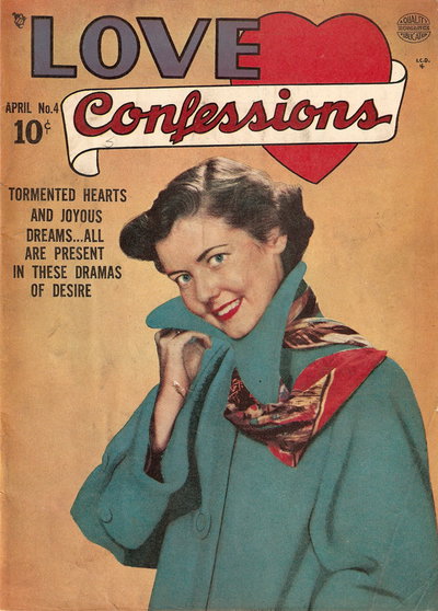 Love Confessions  #4 (April 1950)