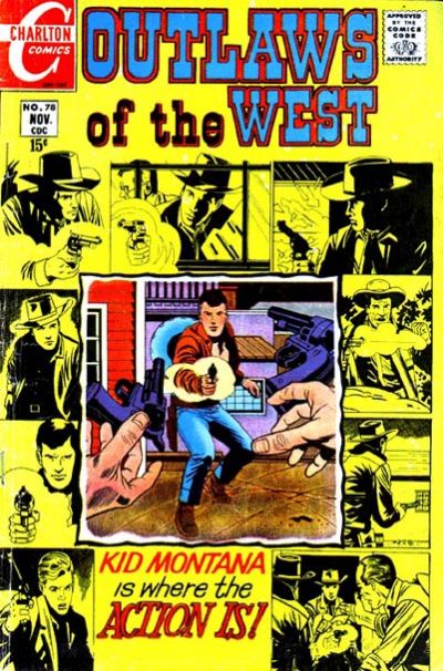 Outlaws of the West (Charlton, 1957 series) #78 (November 1969)