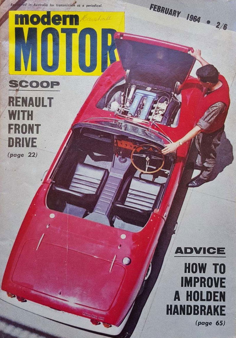 Modern Motor (Modern Magazines, 1954 series) v10#9 (February 1964)