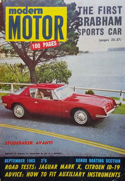 Modern Motor (Modern Magazines, 1954 series) v10#4 ([September 1963?])