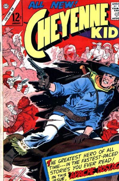 Cheyenne Kid (Charlton, 1957 series) #54 January 1966