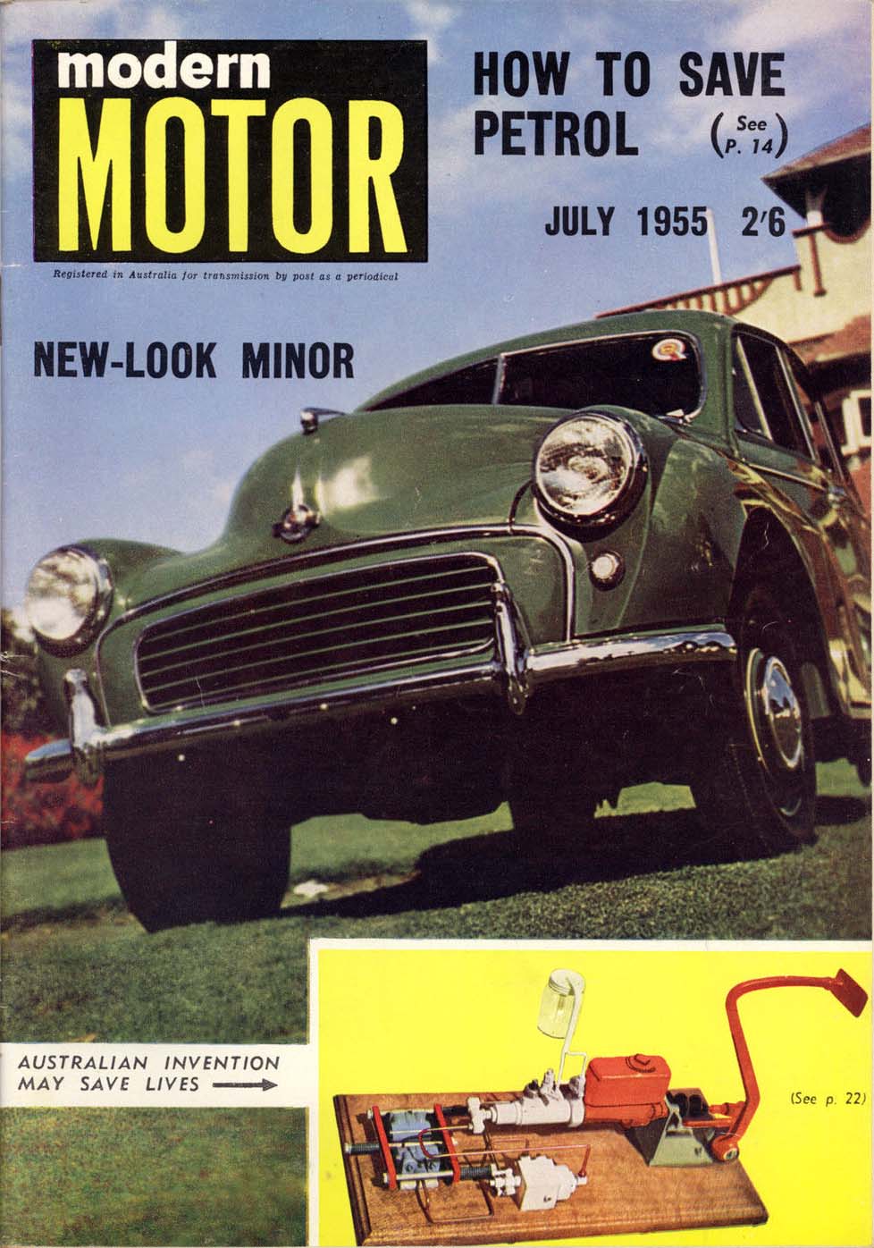 Modern Motor (Modern Magazines, 1954 series) v2#2 ([July 1955?])