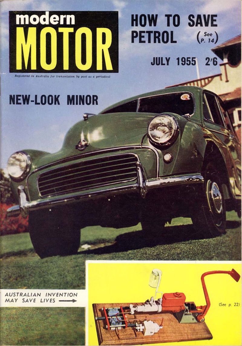 Modern Motor (Modern Magazines, 1954 series) v2#2 ([July 1955?])