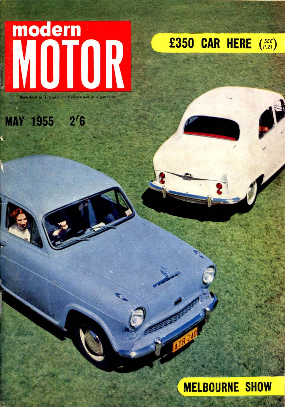 Modern Motor (Modern Magazines, 1954 series) v1#12 (May 1955)