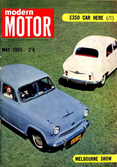 Modern Motor (Modern Magazines, 1954 series) v1#12 May 1955