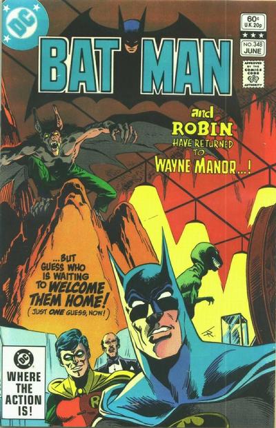 Batman (DC, 1940 series) #348 (June 1982)