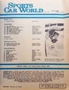 Sports Car World (Periodical Publications, 1957 series) v25#2 — Untitled (page 1)