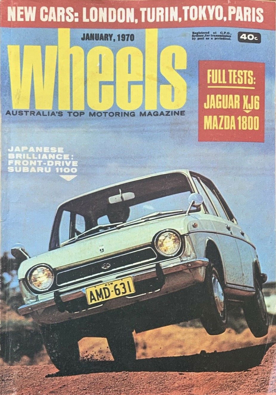 Wheels (Periodical Publications, 1957 series) v32#2? (January 1970)