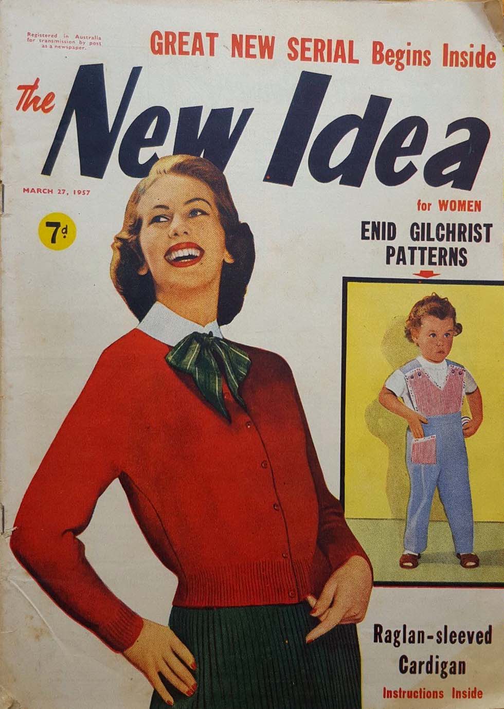 The New Idea for Women (Southdown, 1951? series) #27/3/57 (27 March 1957)