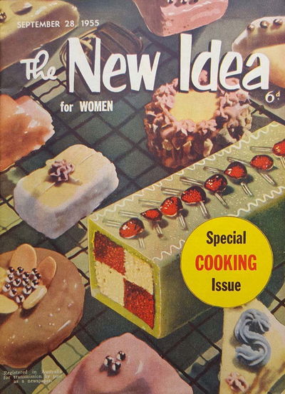 The New Idea for Women (Southdown, 1951? series) #28/9/55 28 September 1955