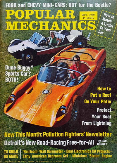 Popular Mechanics  v134#1 (September 1970)