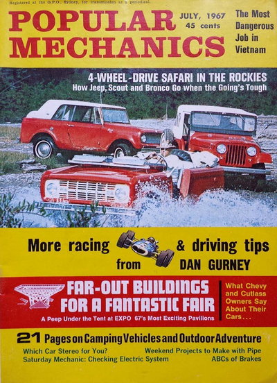 Popular Mechanics  v127#5 (July 1967)
