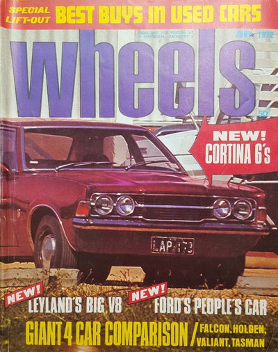 Wheels  v37#1 (June 1972)