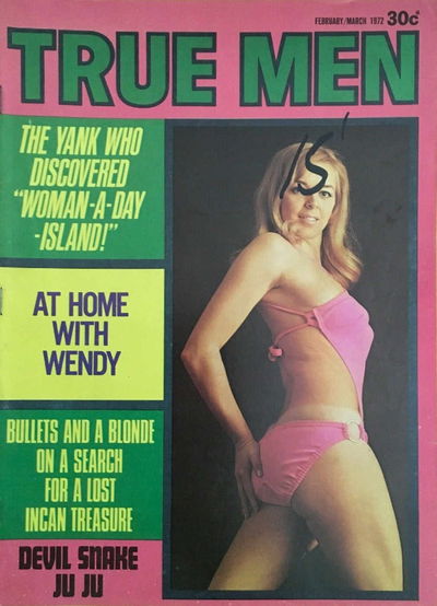 True Men (Magazine Services, 1971 series) v1#2 [February-March 1972?]