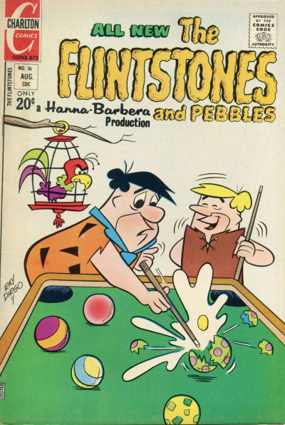 The Flintstones (Charlton, 1970 series) #16 August 1972