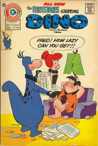 Dino (Charlton, 1973 series) #7 (December 1974)