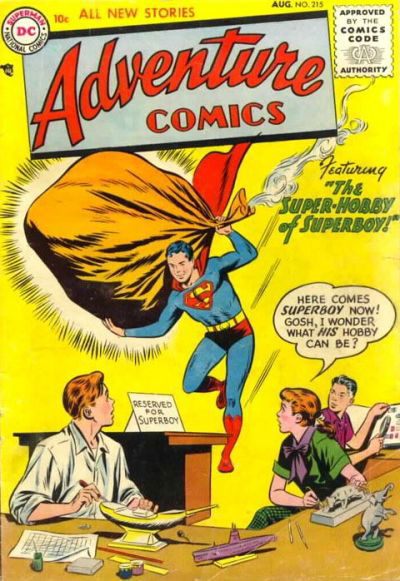 Adventure Comics (DC, 1938 series) #215 (August 1955)