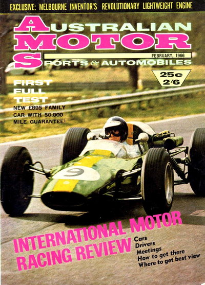 Australian Motor Sports and Automobiles  v21#2 (February 1966)