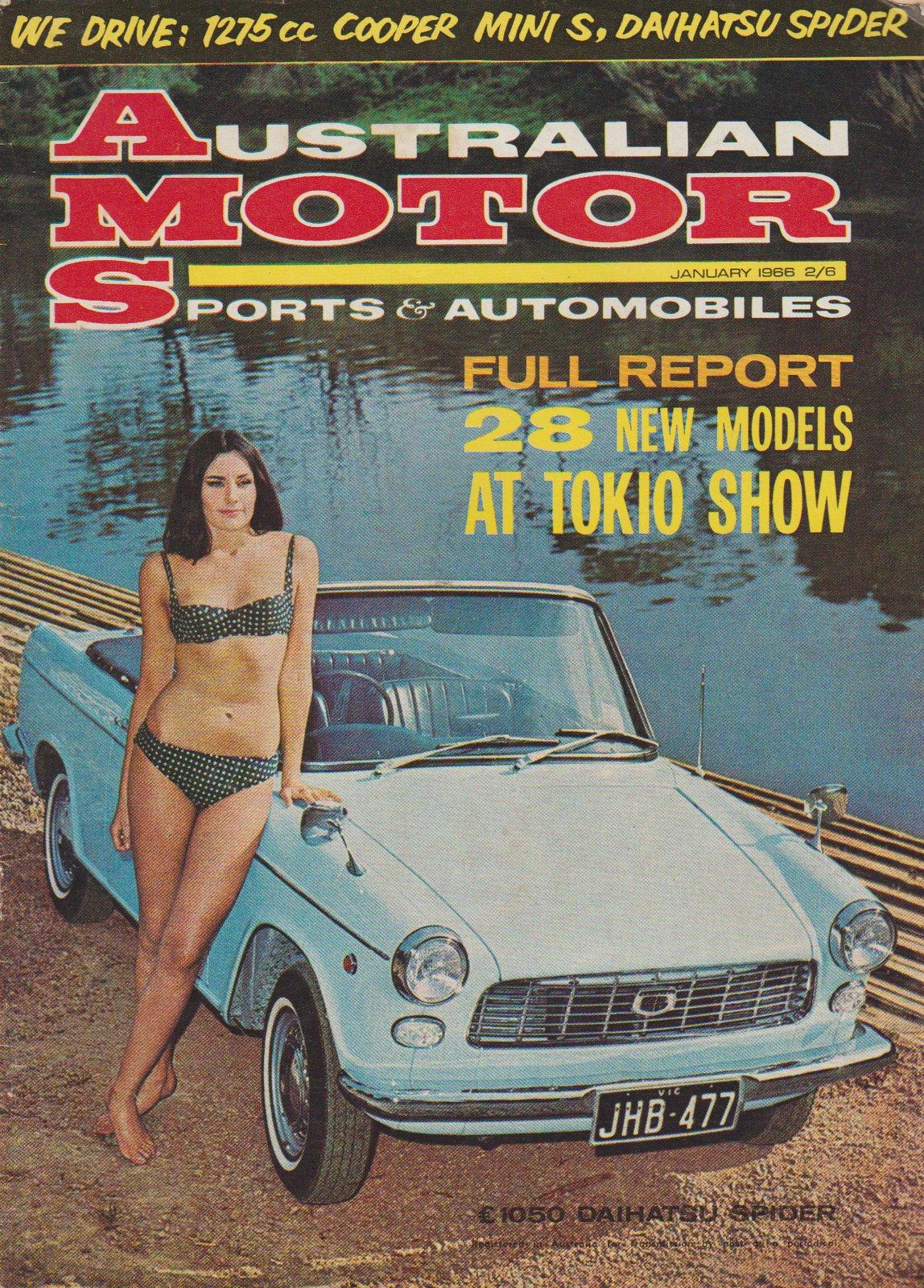 Australian Motor Sports and Automobiles (Southdown Press, 1963? series) v21#1 (January 1966)