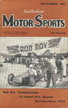 Australian Motor Sports  v6#11 (November 1951)