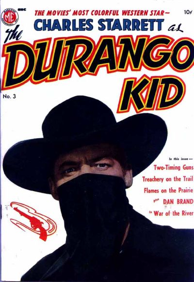 Charles Starrett as the Durango Kid (Magazine Enterprises, 1949 series) #3 (February-March 1950)