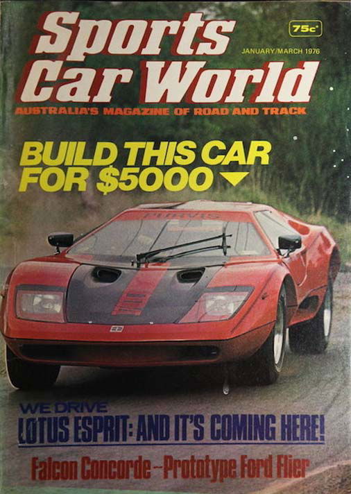 Sports Car World (KG Murray, 1974? series) v38#4 (January-March 1976)