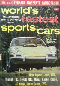 World's Fastest Sports Cars (Periodical Publications, 1960? series) #7 ([October 1966?])